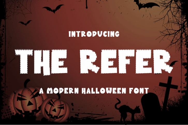 TheRefer - Halloween Font Font Download