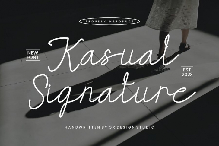 Kasual Signature - Cursive Font Font Download