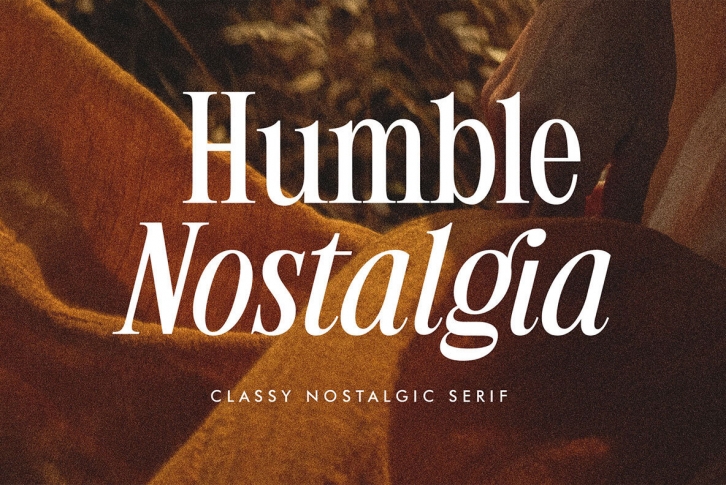Humble Nostalgia Font Font Download