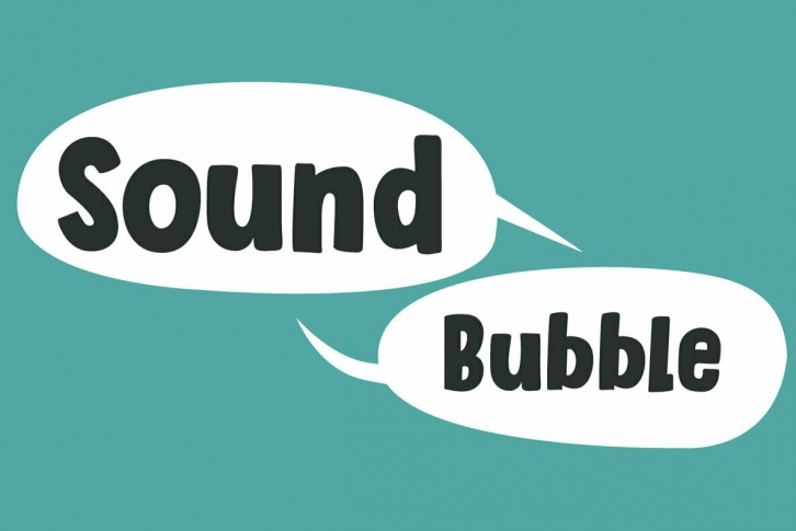 Sound Bubble Font Font Download