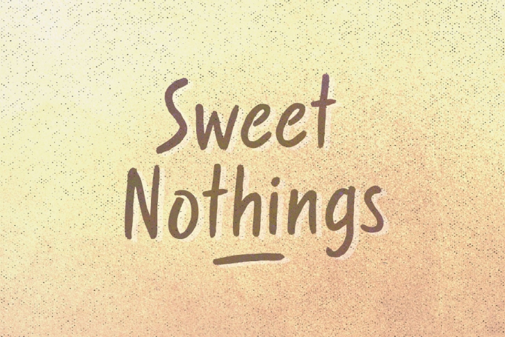 Sweet Nothings Font Font Download