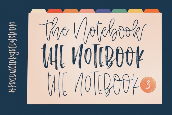 The Notebook Font Font Download