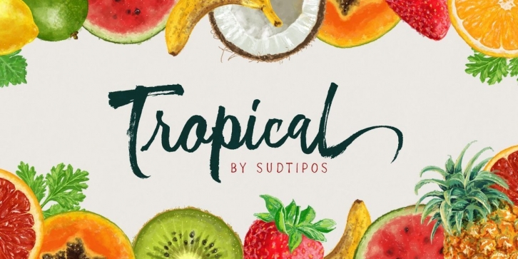 Tropical Font Font Download