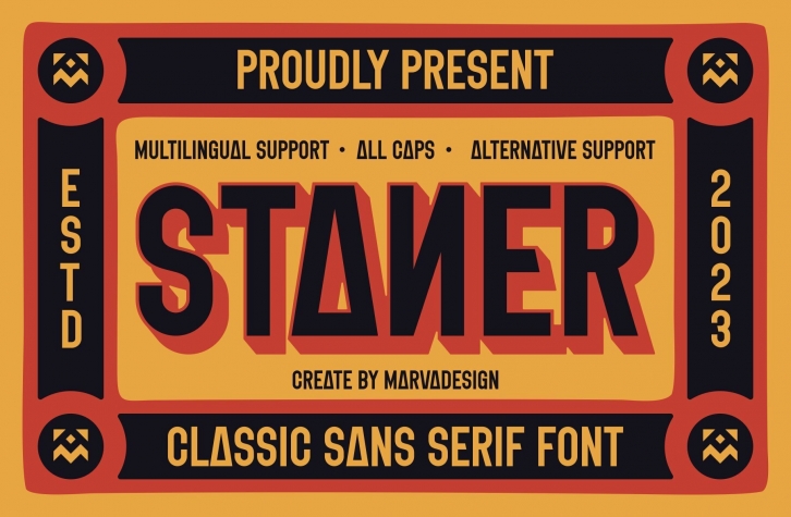 Staner Font Font Download