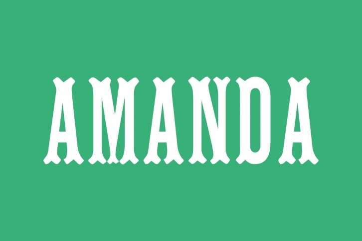 Amanda Font Font Download