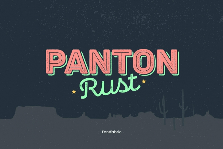 Panton Rust Font Font Download