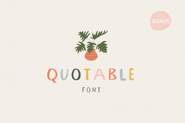 Quotable Colour Font Font Download