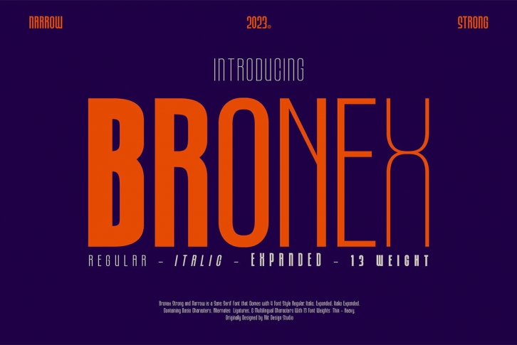 Bronex Font Font Download