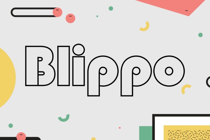 Blippo Font Font Download