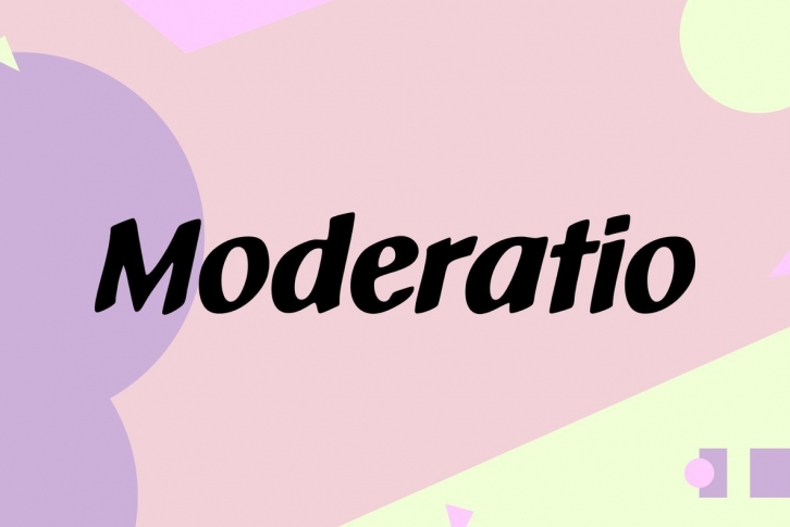 Moderatio Font Font Download