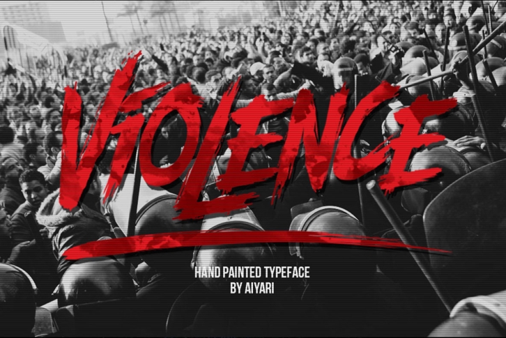 Violence Font Font Download