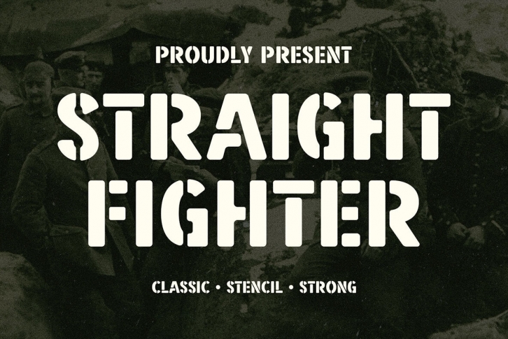 Straight Fighter Font Font Download