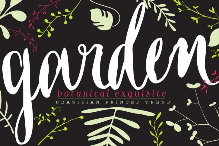 Garden Font Font Download