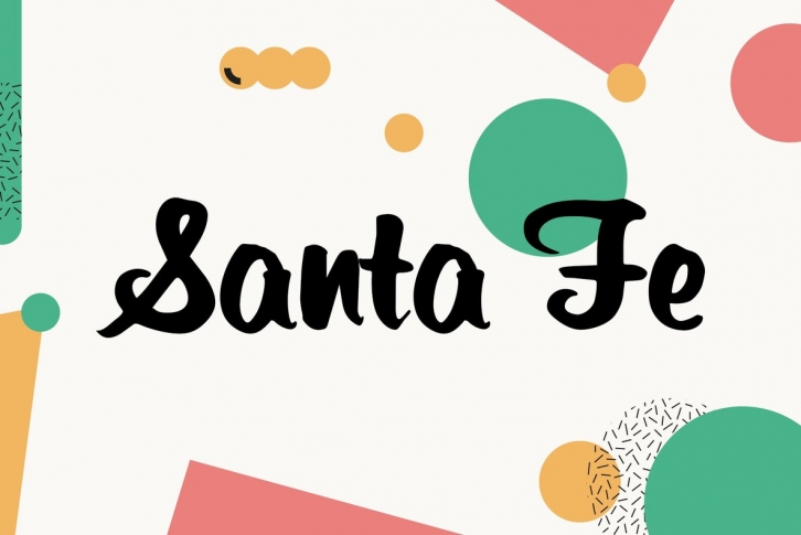 Santa Fe Font Font Download