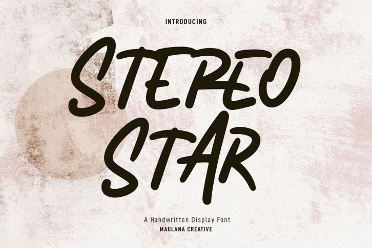 Stereo Star Font Font Download