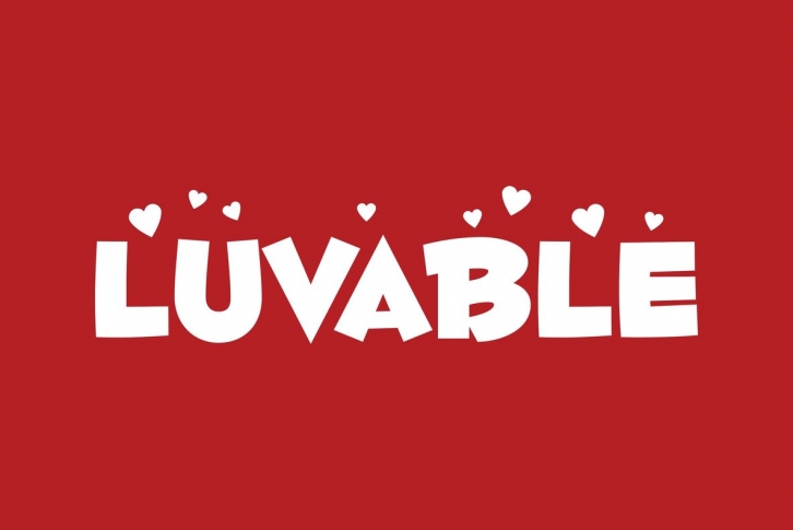 Fontdinerdotcom Luvable Font Download