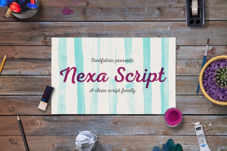 Nexa Script Font Font Download