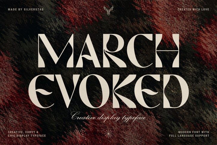 March Evoked Font Font Download