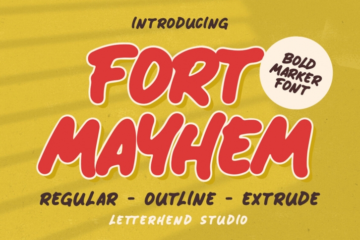 Fort Mayhem Font Font Download