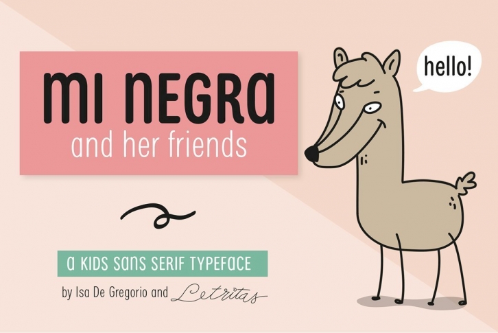 Mi Negra Font Font Download