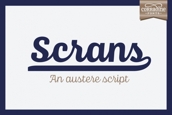 Scrans Font Font Download