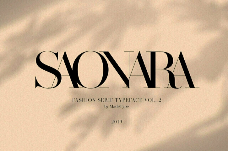 MADE SAONARA Font Font Download