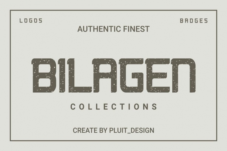 BILAGEN FONT Font Download