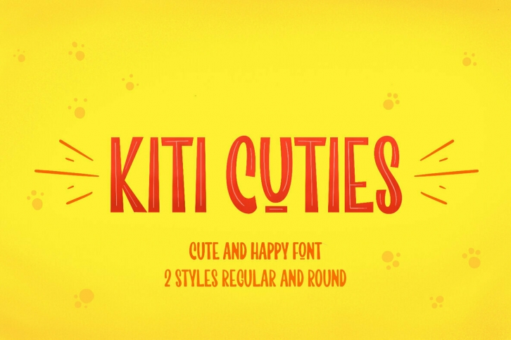 Kiti Cuties Font Font Download