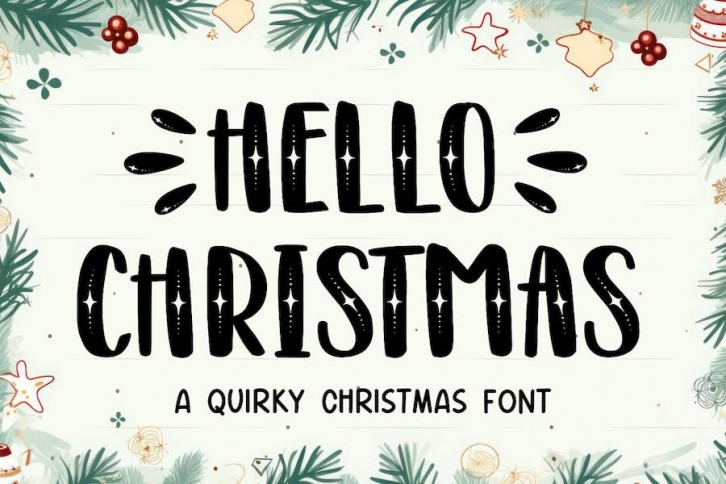 Hello Christmas Font Download