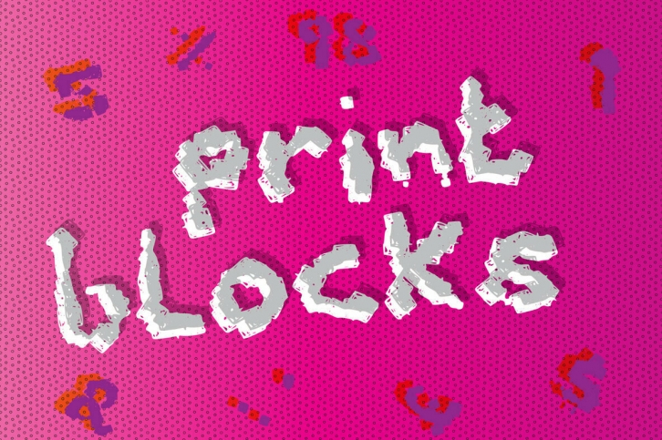 Print Blocks Font Font Download