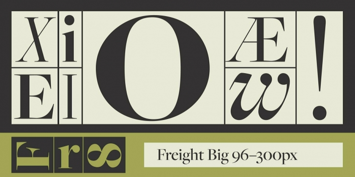 Freight Big Font Font Download