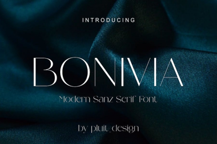 Bonivia Font Font Download