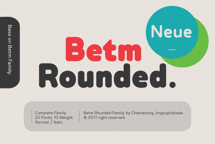 Betm Rounded Font Font Download