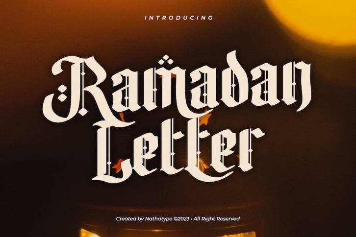 Ramadan Letter Font Download