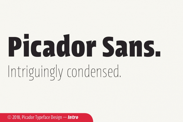 Picador Sans Font Font Download