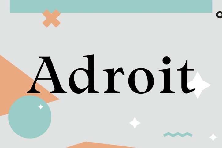 Adroit Font Font Download