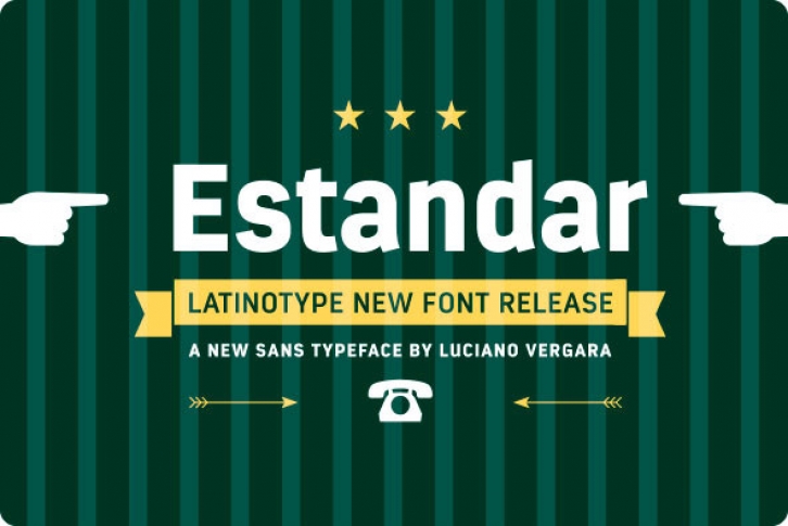 Estandar Font Font Download