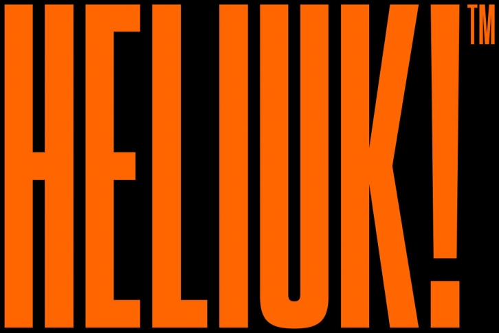 Heliuk Font Font Download