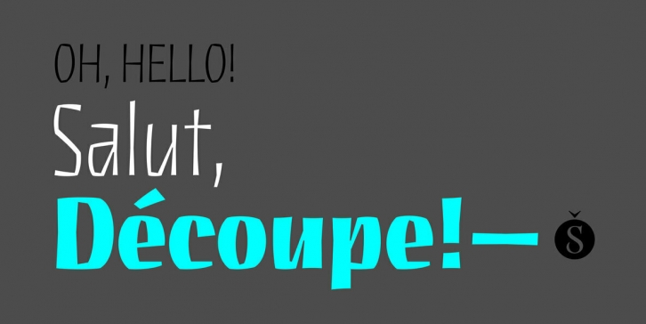 Decoupe Font Font Download