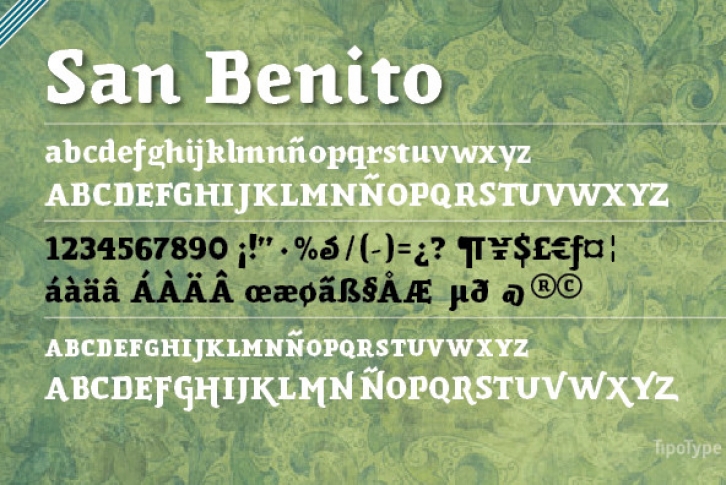 San Benito Font Font Download