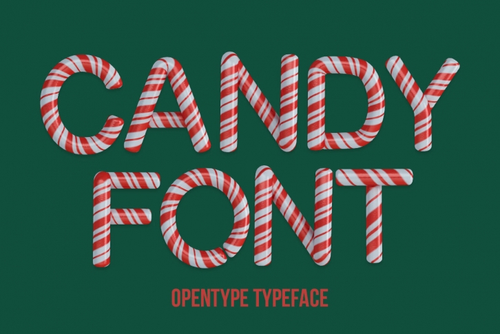 Candy SVG Font Font Download