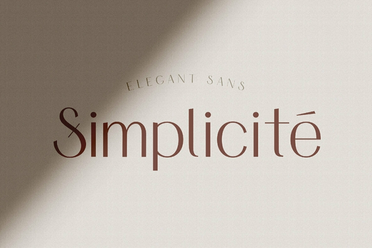 Simplicite Font Font Download