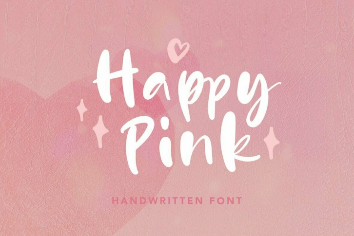 Happy Pink Font Font Download