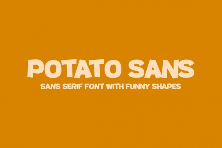 Potato sans Font Font Download