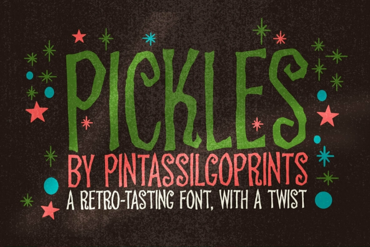 Pickles Font Font Download