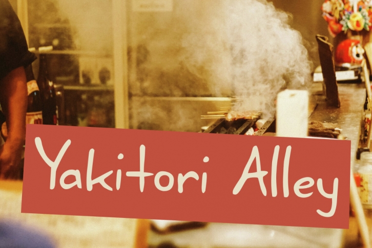 Yakitori Alley Font Font Download