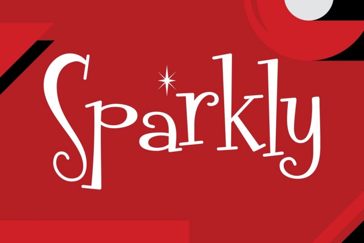 Fontdinerdotcom Sparkly Font Download