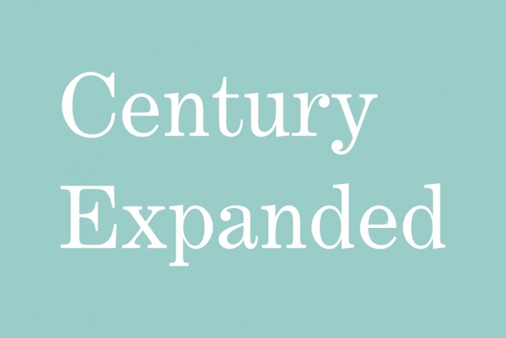 Century Expanded Font Font Download