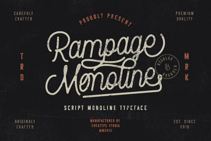 Rampage Font Font Download