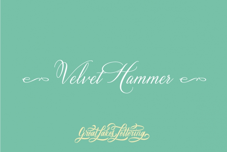 Velvet Hammer Font Font Download